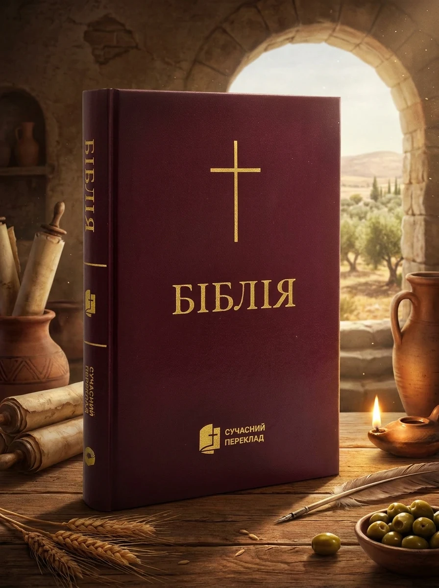 Біблія. Сучасний переклад (бордова обкладинка) 1073