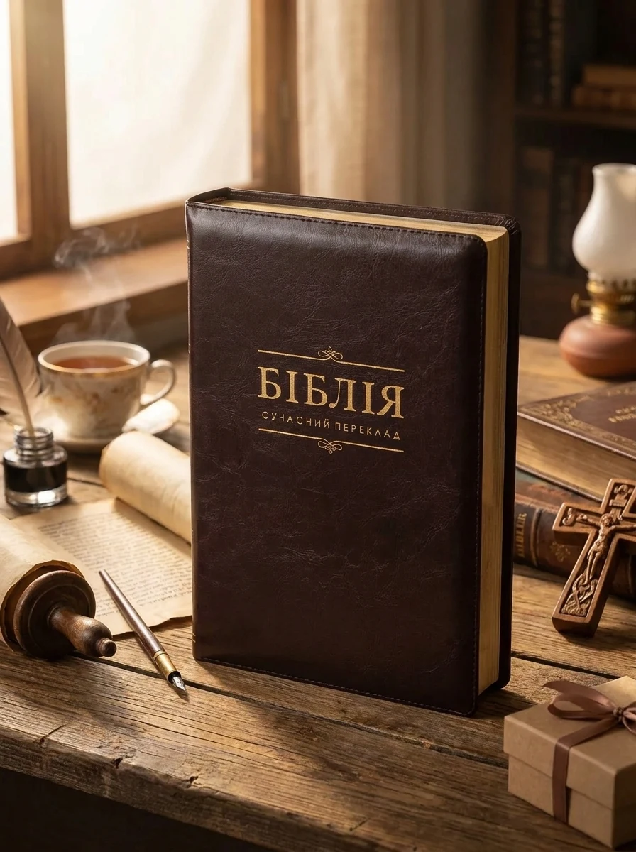 Біблія. Сучасний переклад. Коричнева 10784