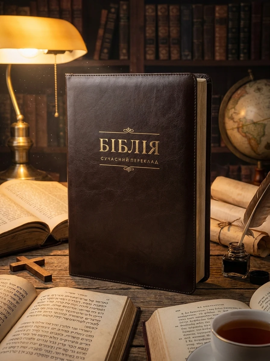 Біблія,  сучасний переклад шкірзам 105-56-09 — Культура і суспільство