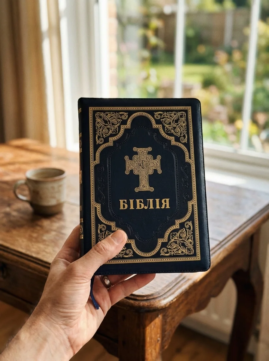 Біблія. Сучасний переклад. Синя № 1. 10783 (замінник шкіри, замок) — Культура і суспільство