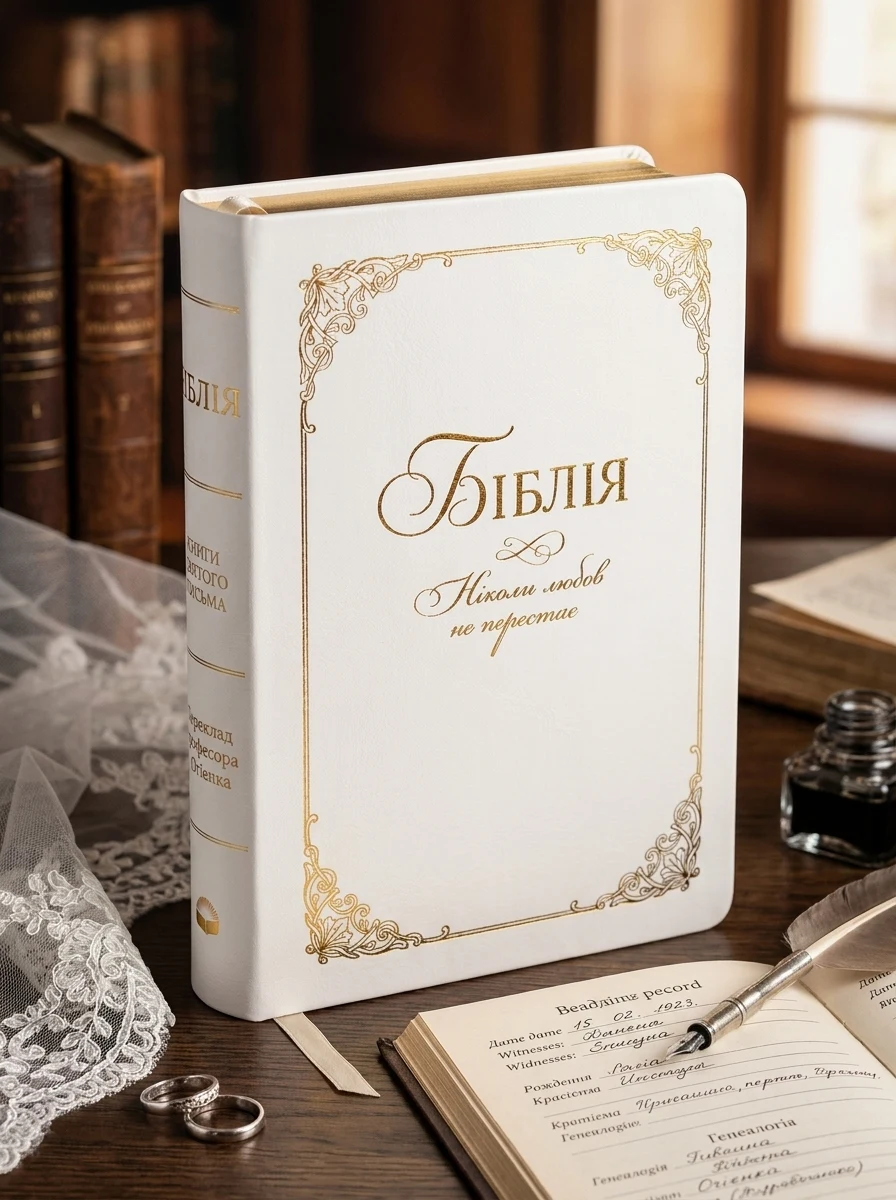 Біблія. У день вашого вінчання — Культура і суспільство