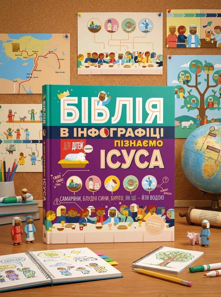 Біблія в інфографіці для дітей. Частина 3 — фото 2