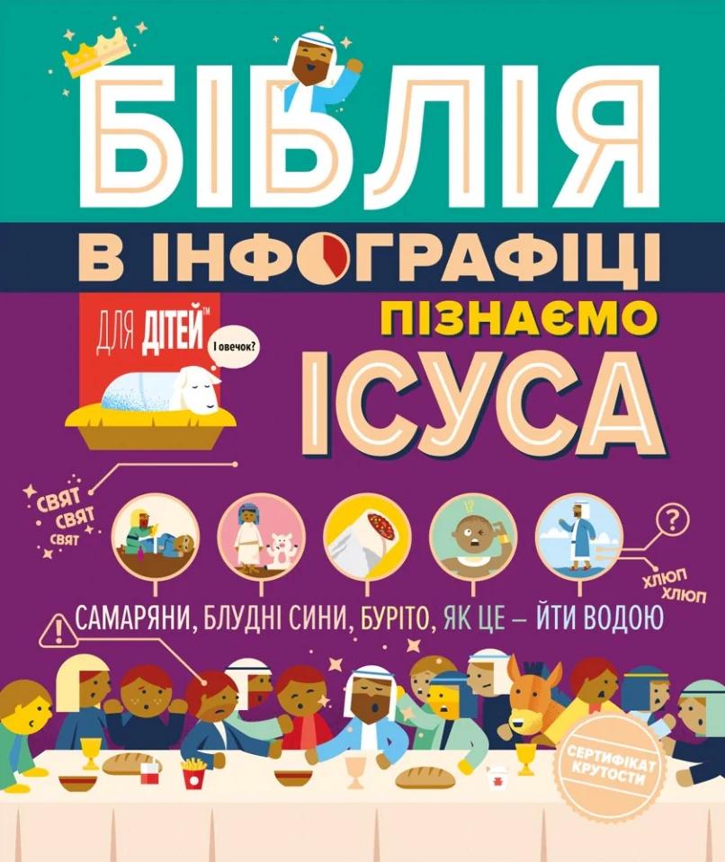 Біблія в інфографіці для дітей. Частина 3,