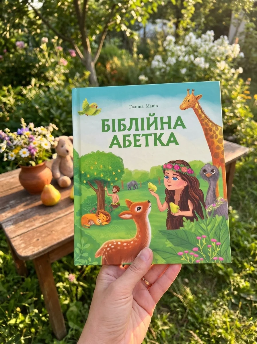 Біблійна абетка — Галина Манів, обкладинка