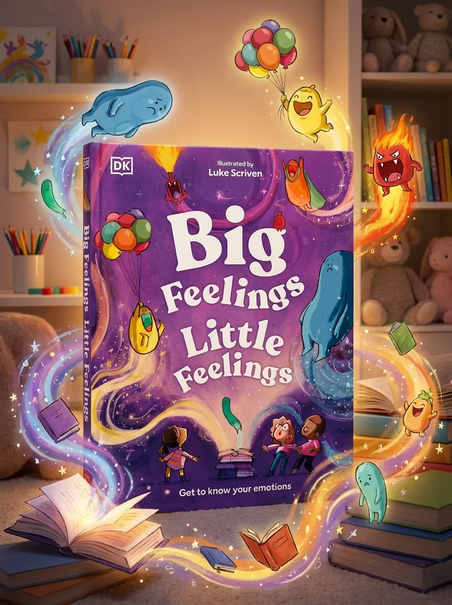 Big Feelings, Little Feelings. Get to Know Your Emotions — Дитяча література