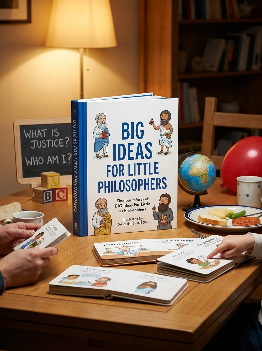 Big Ideas For Little Philosophers (4 Board Books In A Slipcase) — Дитяча література