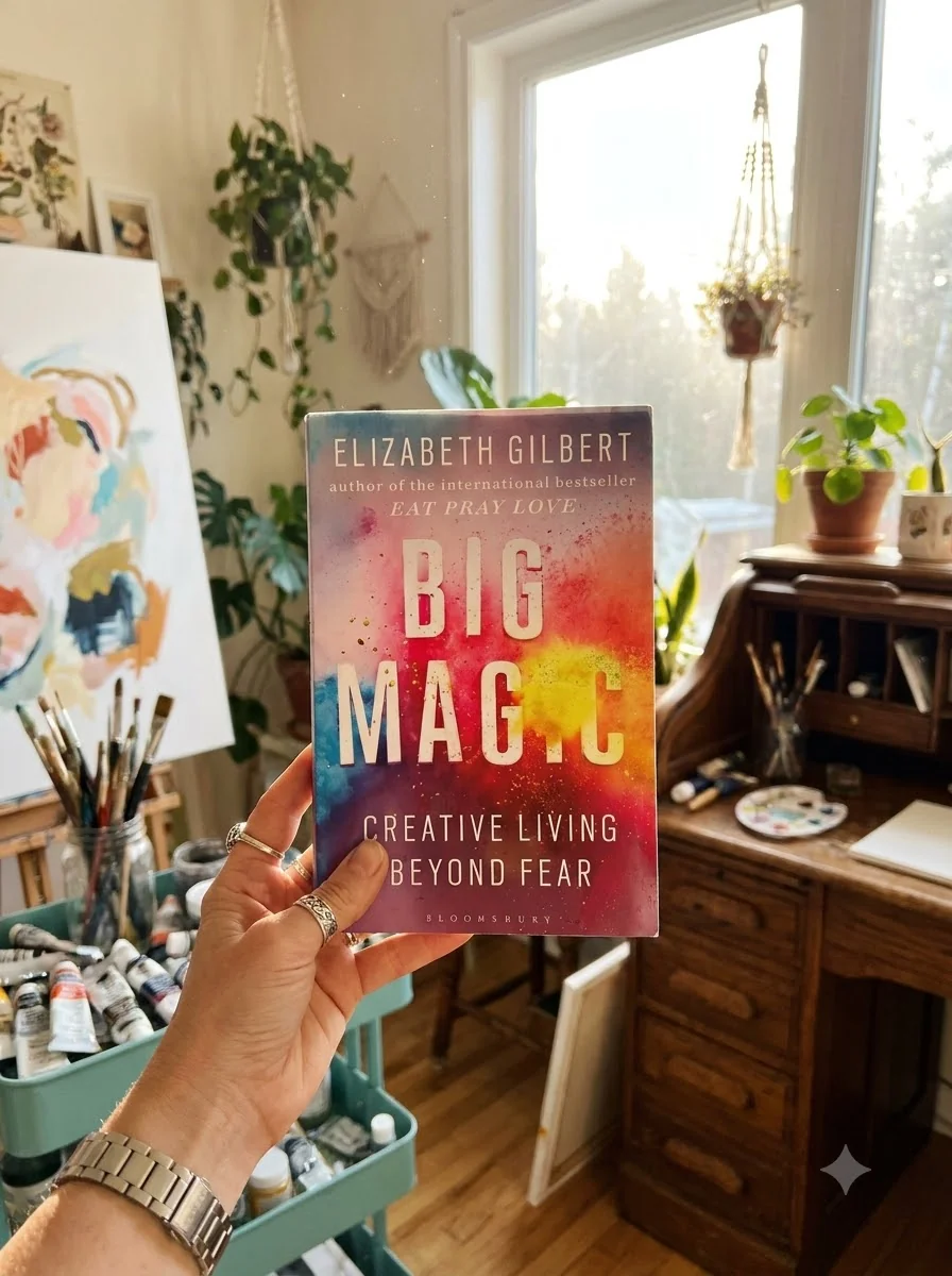 Big Magic — Елізабет Ґілберт, обкладинка