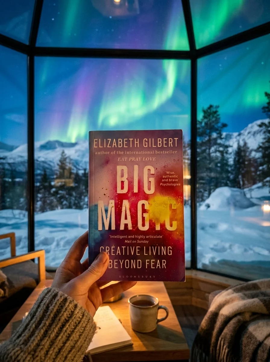Big Magic — Елізабет Ґілберт, обкладинка