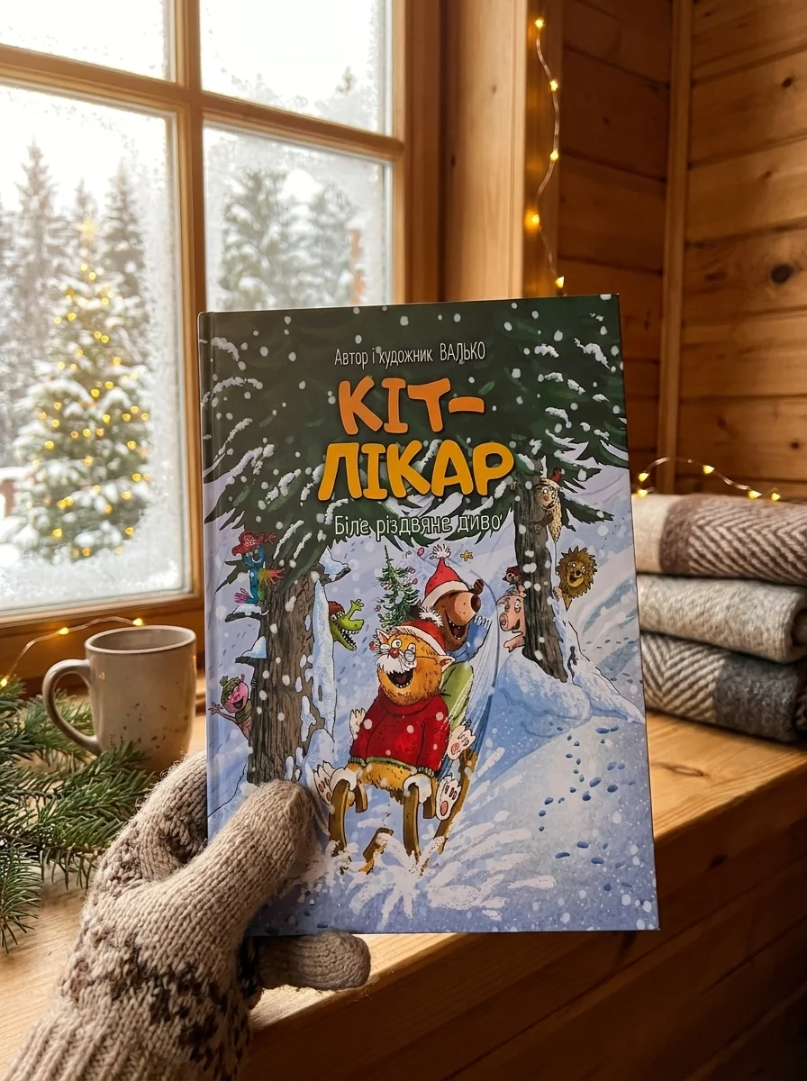 Біле різдвяне диво. Кіт-лікар. Книга 2 — Дитяча література