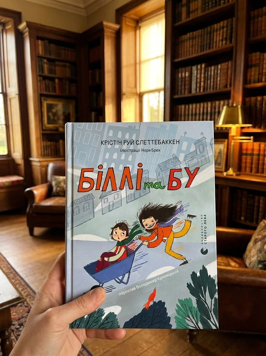 Біллі та Бу — Крістін Руй Слеттебаккен, обкладинка