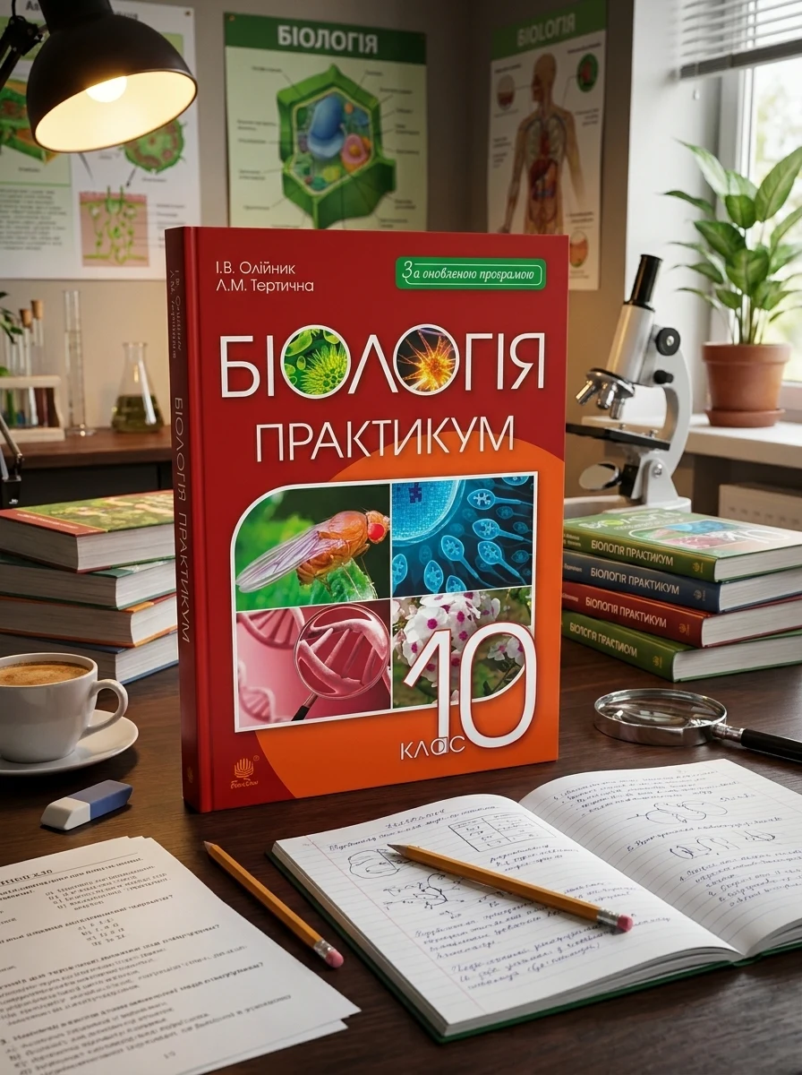 Біологія. 10 клас. Практикум — Дитяча література