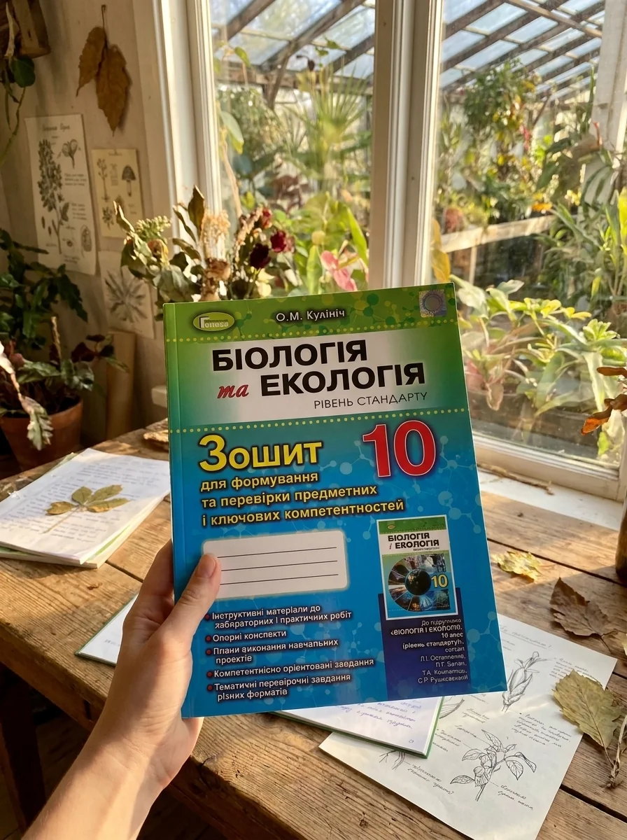 Біологія 10 клас. Зошит для формування та перевірки предметних і ключових компетентностей — фото 2