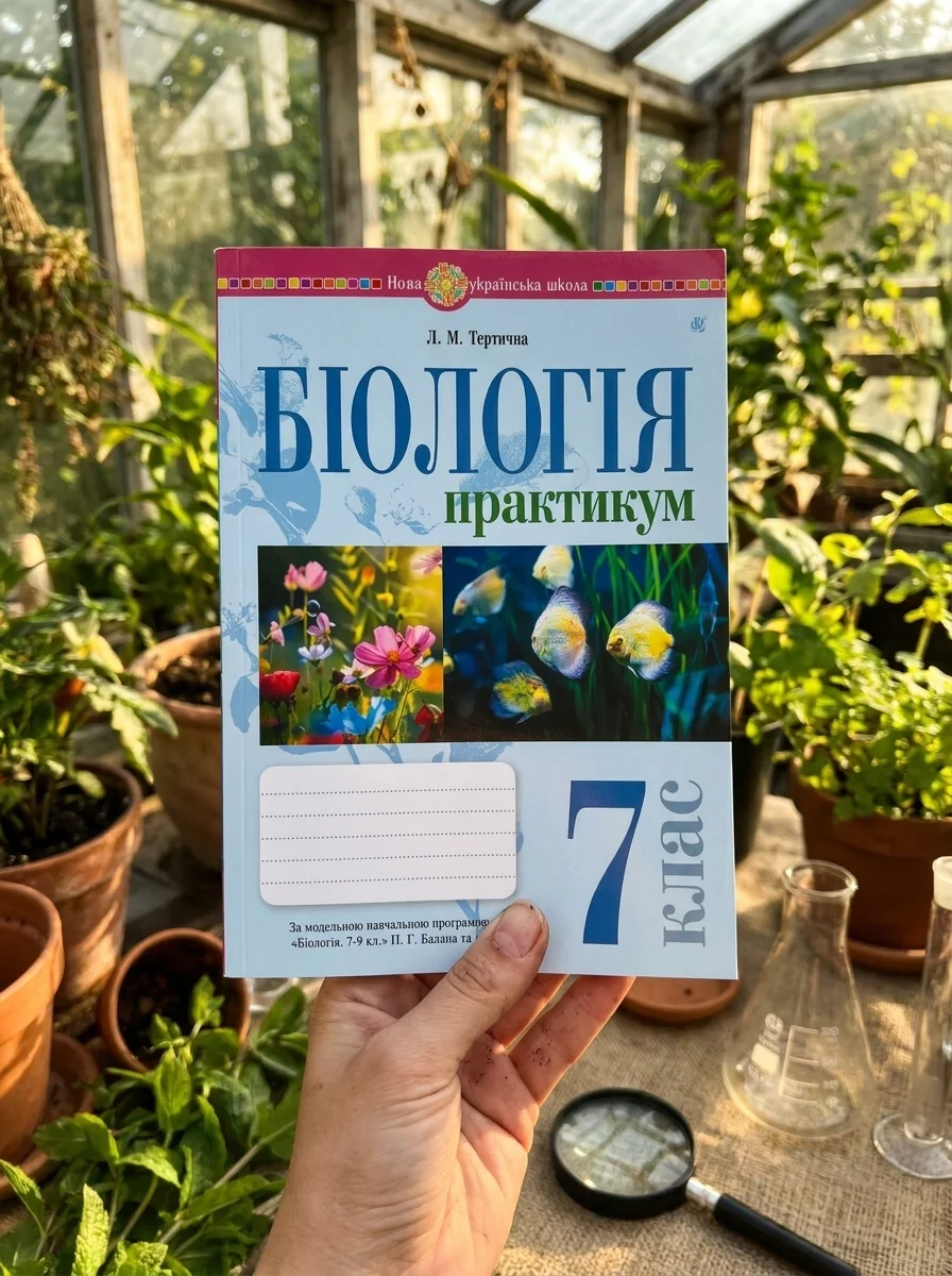 Біологія. 7 клас. Практикум (за програмою Балан П. Г., Кулініч О. М., Юрченко Л. П.)