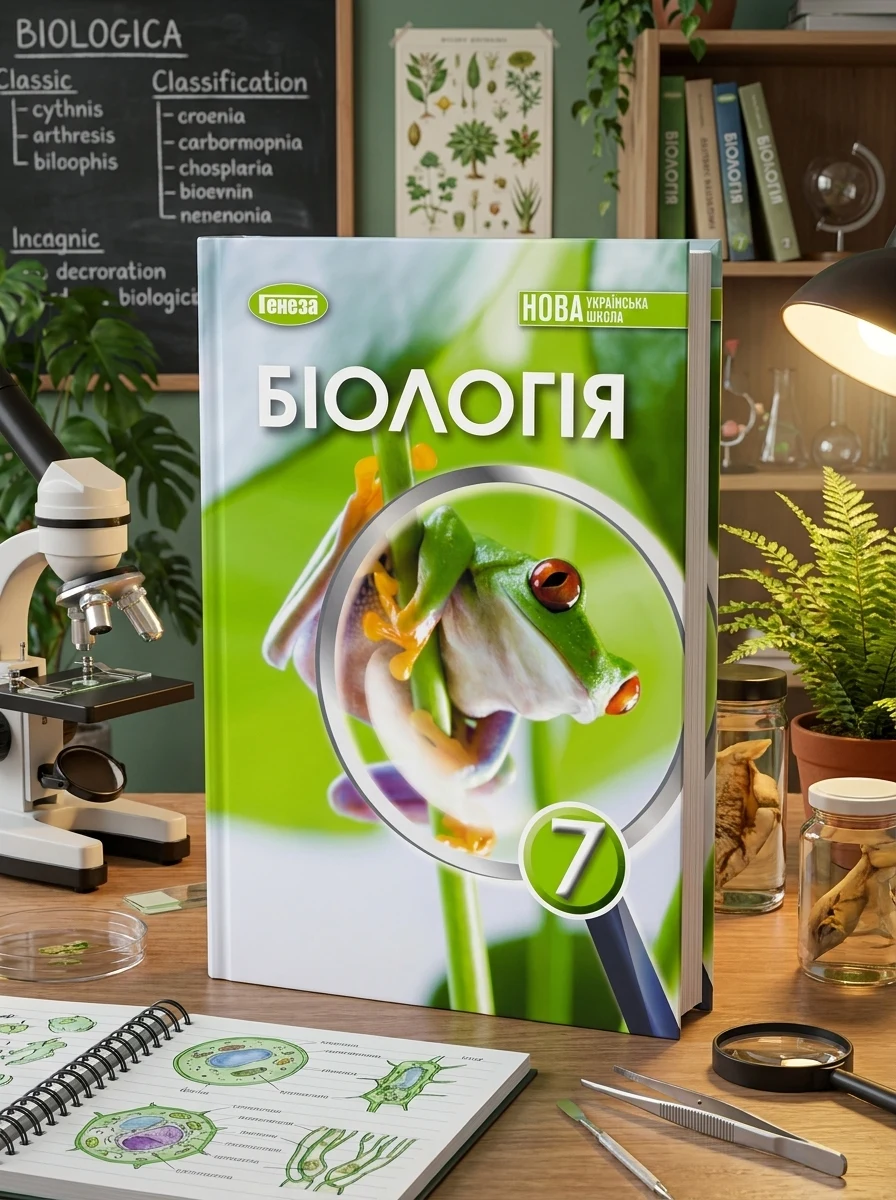 Біологія. 7 клас — Дитяча література