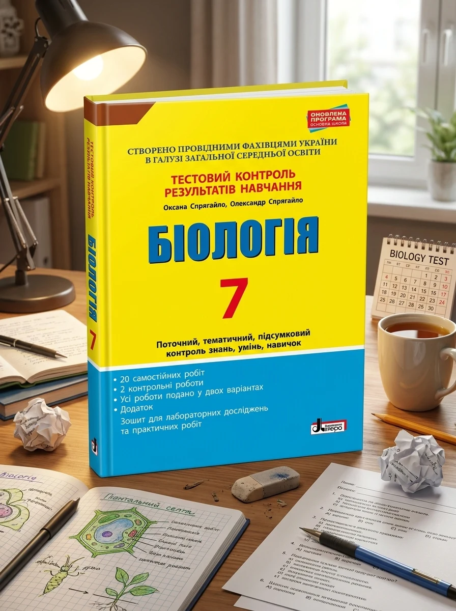 Біологія. 7 клас. Тестовий контроль результатів навчання — Вивчення мов
