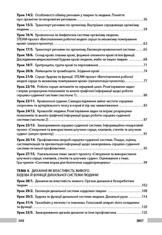 Біологія. 8 клас. Книга для вчителя — Людмила Довгаль, фото 5