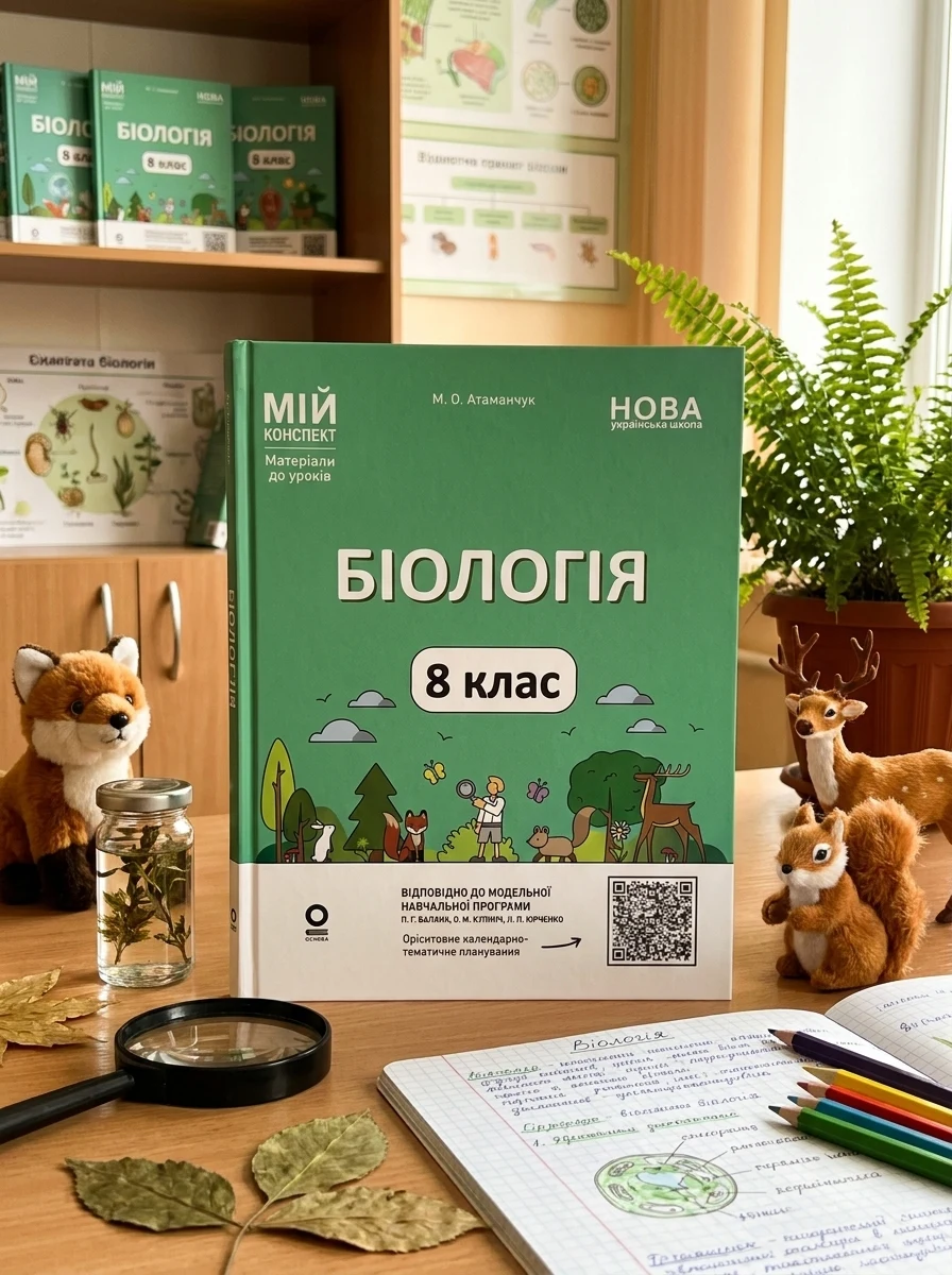 Біологія. 8 клас. Мій конспект. Матеріали до уроків — Вивчення мов