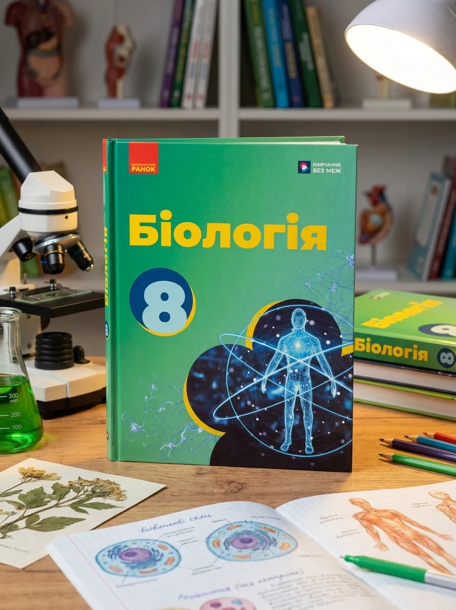 Біологія. 8 клас. Підручник — Дитяча література