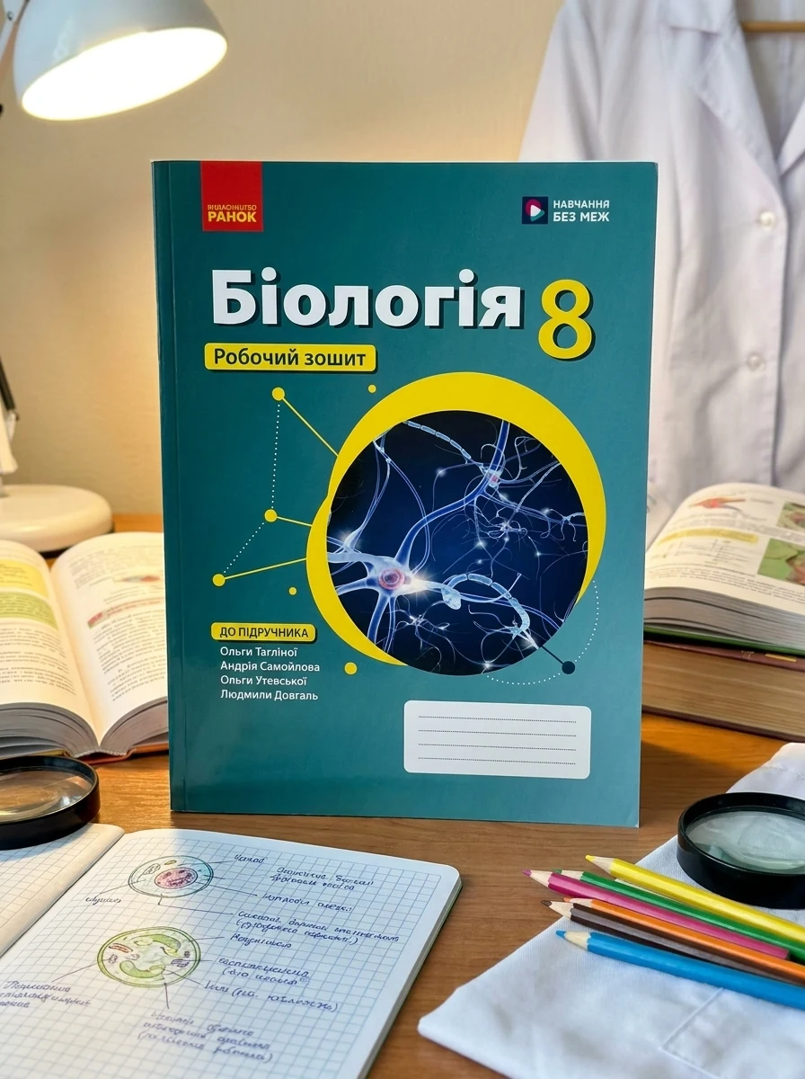 Біологія. 8 клас. Робочий зошит до підручника Ольги Тагліної — фото 2