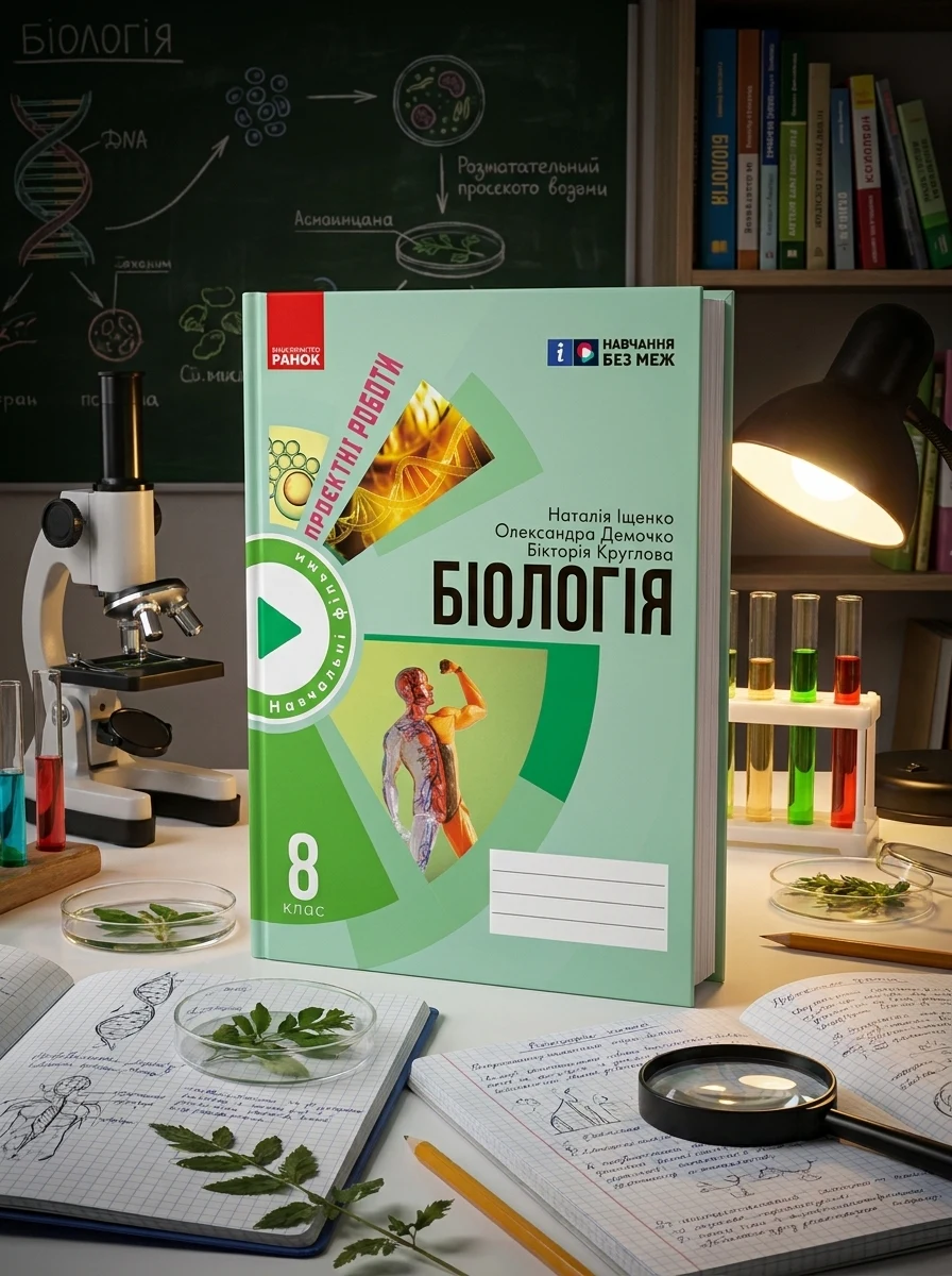 Біологія. 8 клас. Зошит для проєктних робіт — фото 2