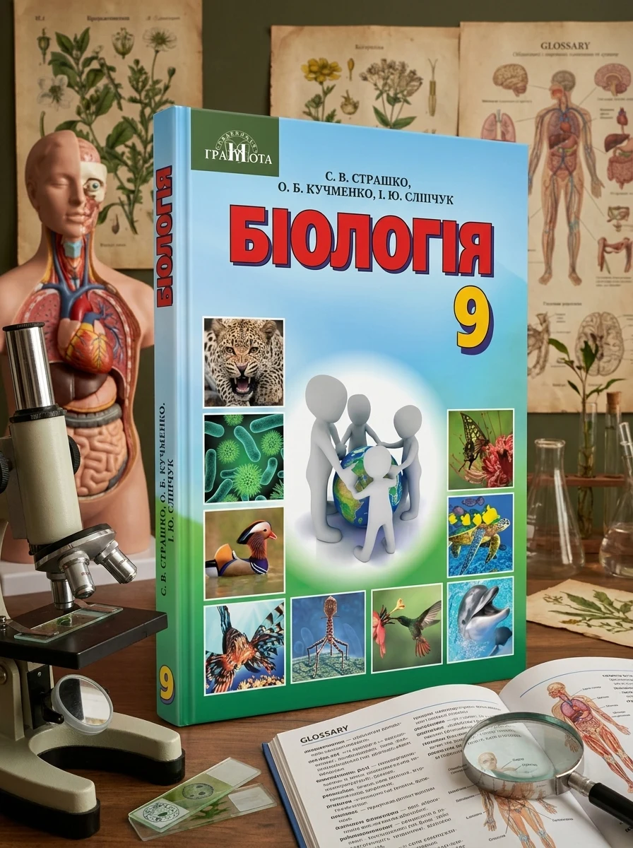 Біологія. 9 клас. Підручник — Навчальна література