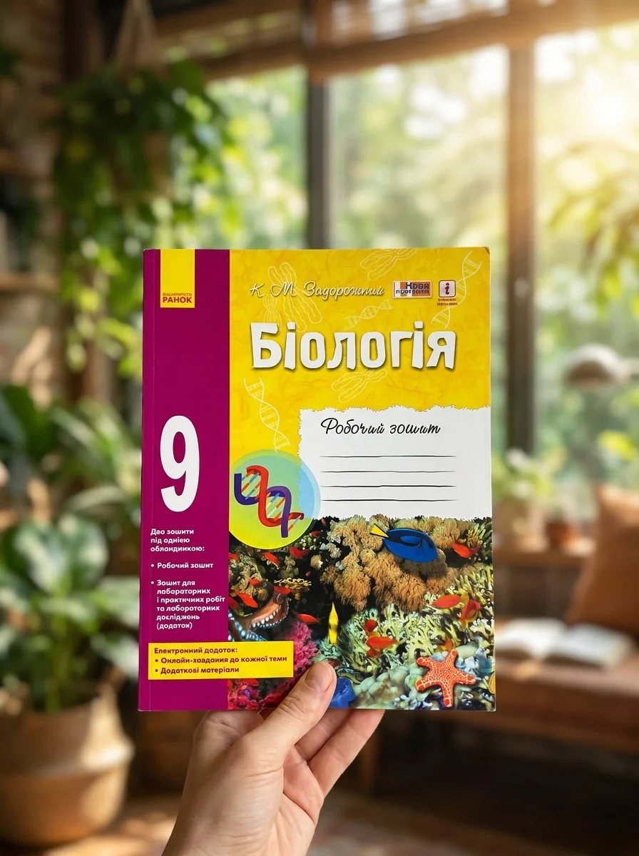 Біологія. 9 клас. Робочий зошит — Вивчення мов