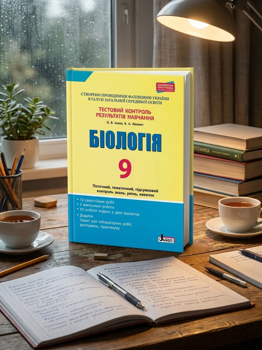 Біологія. 9 клас. Тестовий контроль результатів навчання