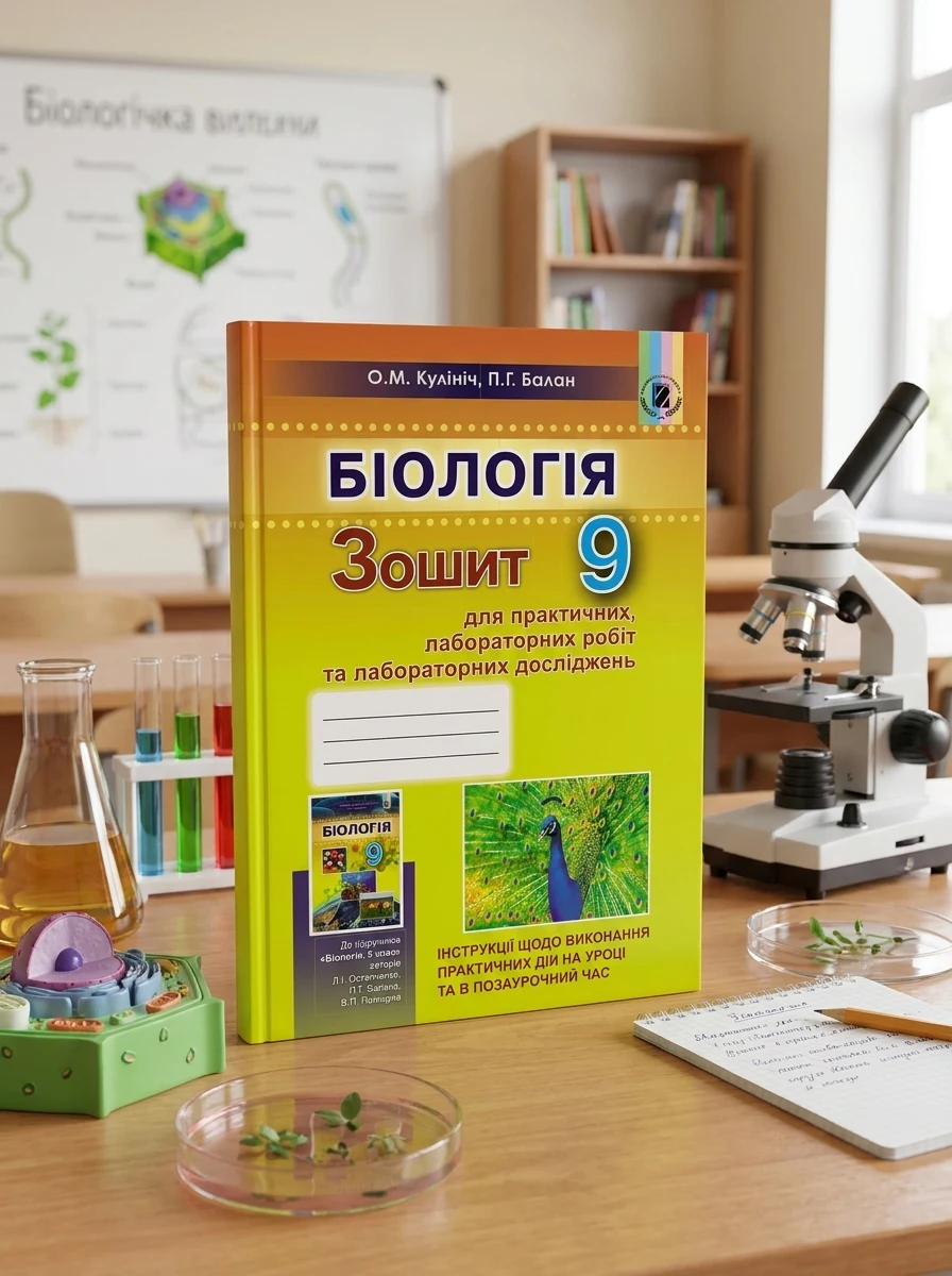 Біологія 9 клас. Зошит для лабораторних та практичних робіт — Вивчення мов