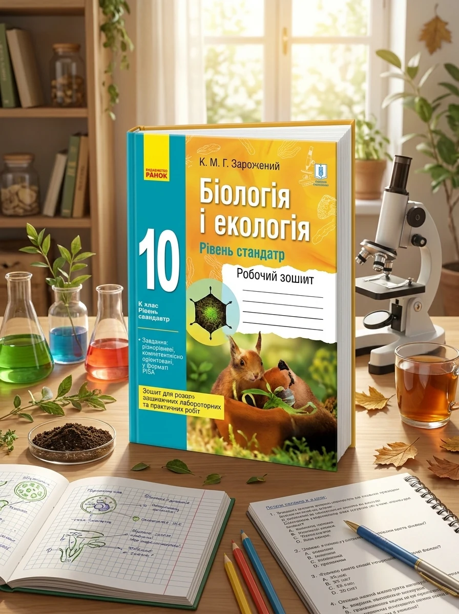 Біологія і екологія. 10 клас. Робочий зошит. Рівень стандарту — фото 2