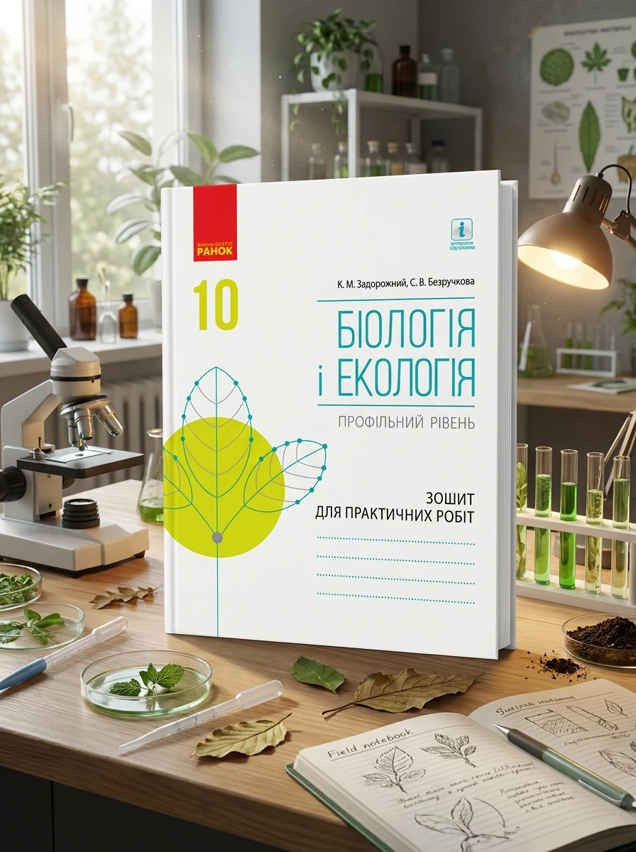 Біологія і екологія. Профільний рівень. Зошит для практичних робіт. 10 клас — Вивчення мов