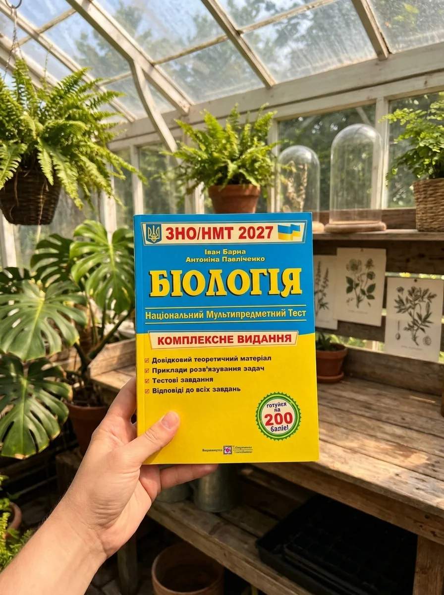 Біологія. Комплексна підготовка до ЗНО/НМТ 2027 Барна І., Павліченко А. — Барна Іван, фото 2