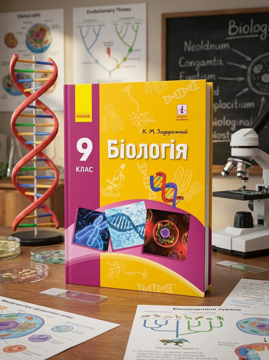 Біологія. Підручник. 9 клас — Дитяча література