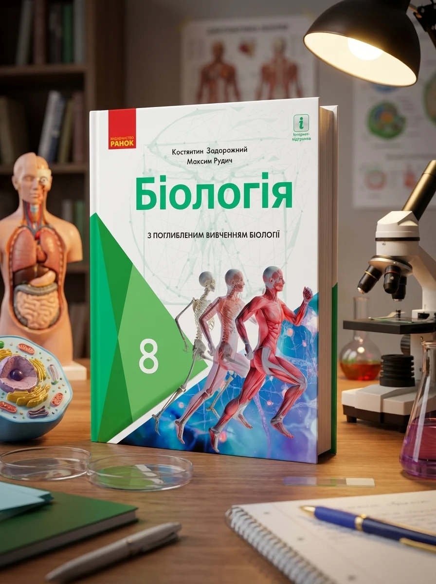 Біологія. Підручник з поглибленим вивченням. 8 клас