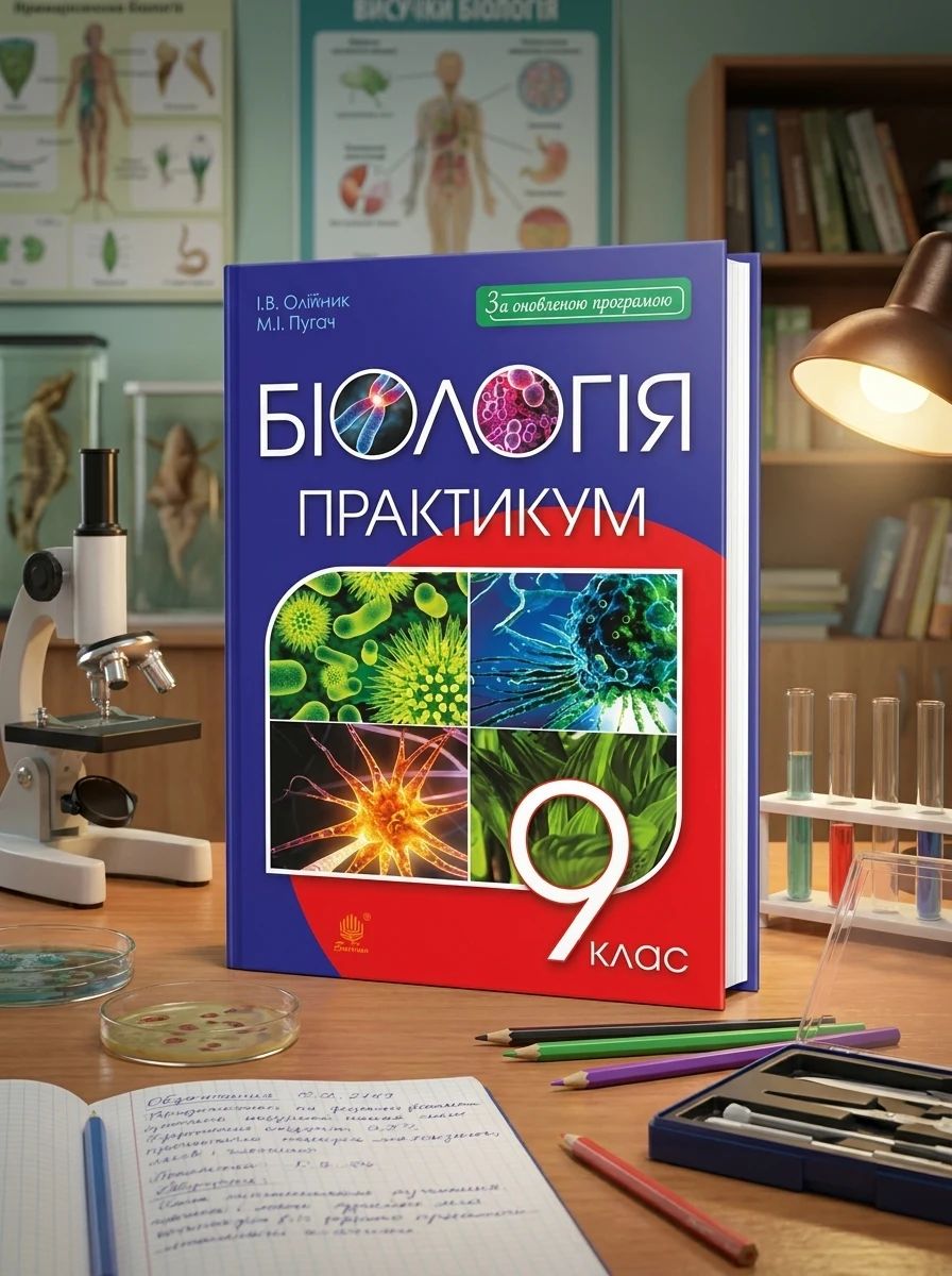 Біологія. Практикум. 9 клас — Наука та психологія