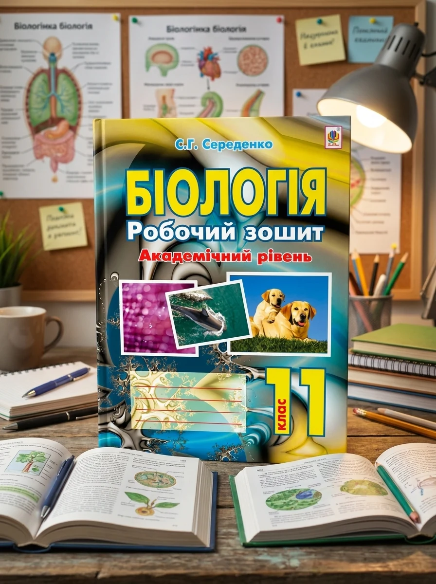 Біологія. Робочий зошит. Академічний рівень. 11 клас — Вивчення мов