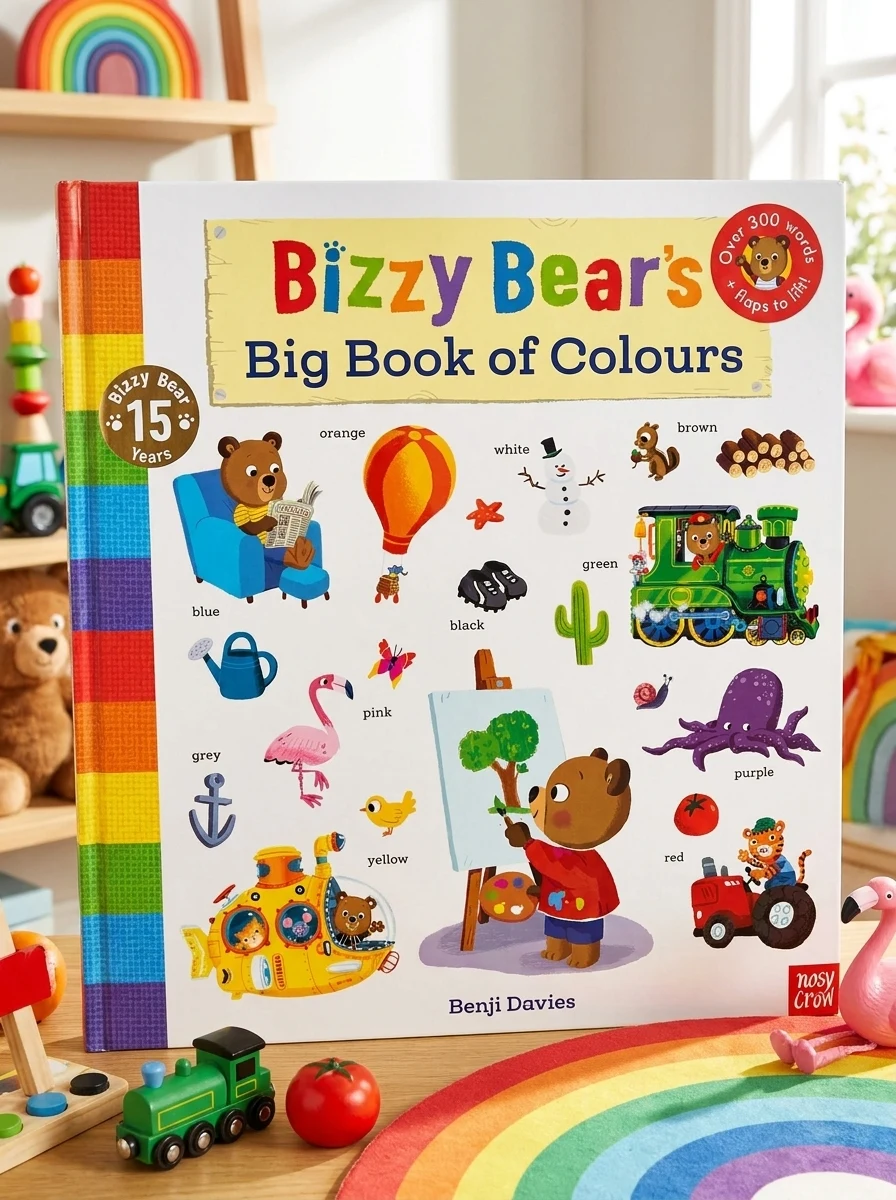 Bizzy Bear's Big Book of Colours — Дитяча література