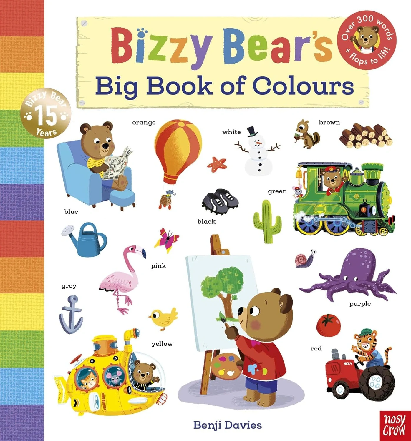 Bizzy Bear's Big Book of Colours,