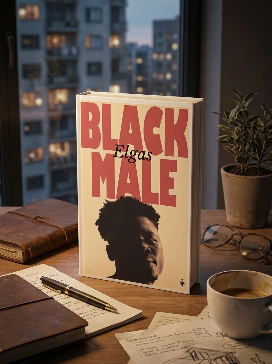 Black Male — Елгас, обкладинка