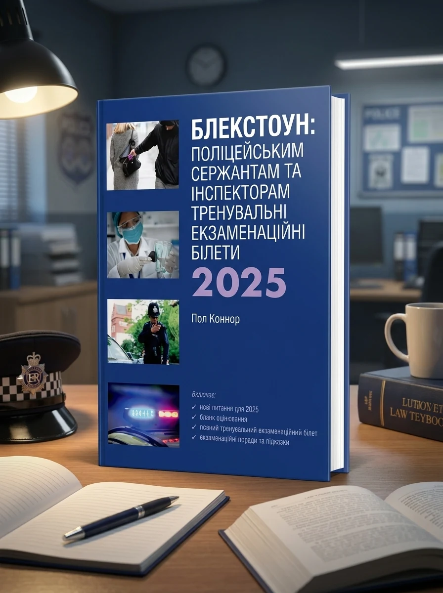 Blackstone's Police Sergeants' and Inspectors' Mock Exam 2025 — Наука та психологія