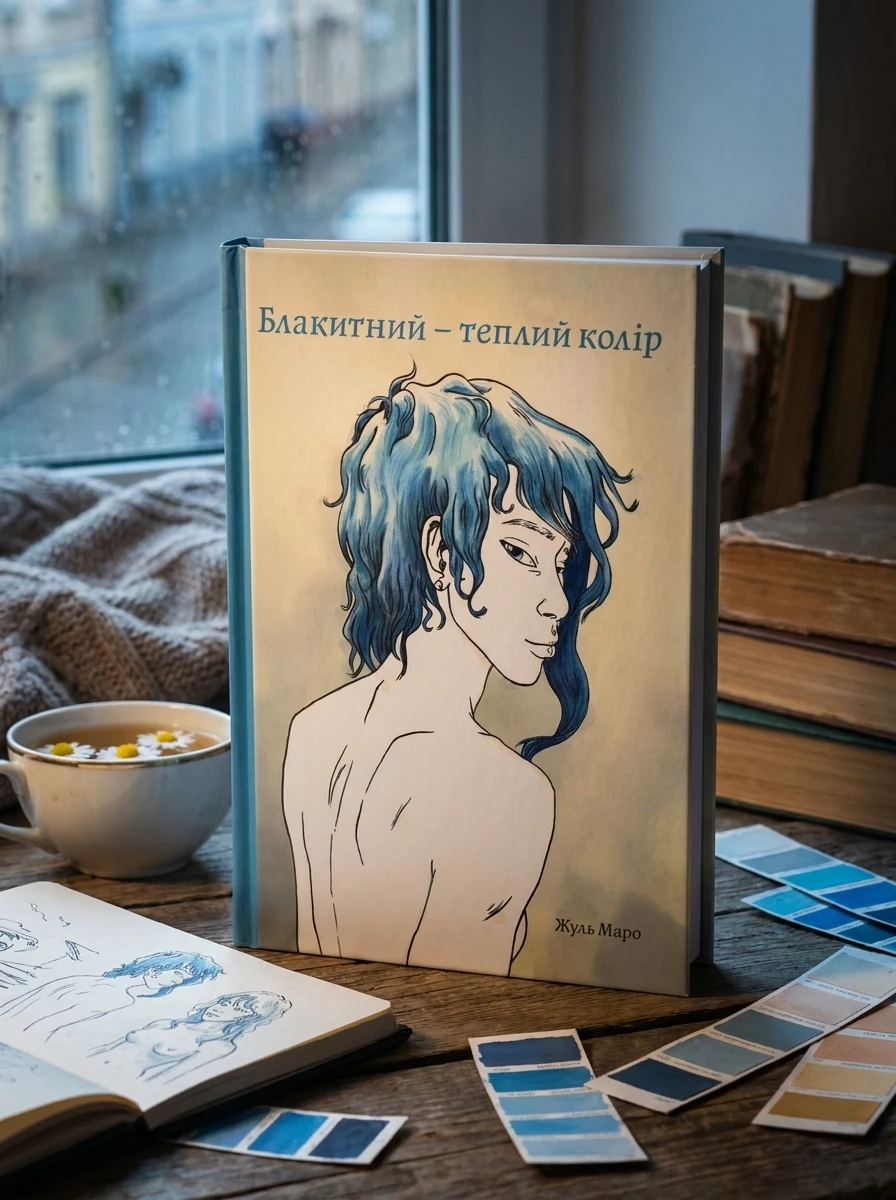 Блакитний теплий колір
