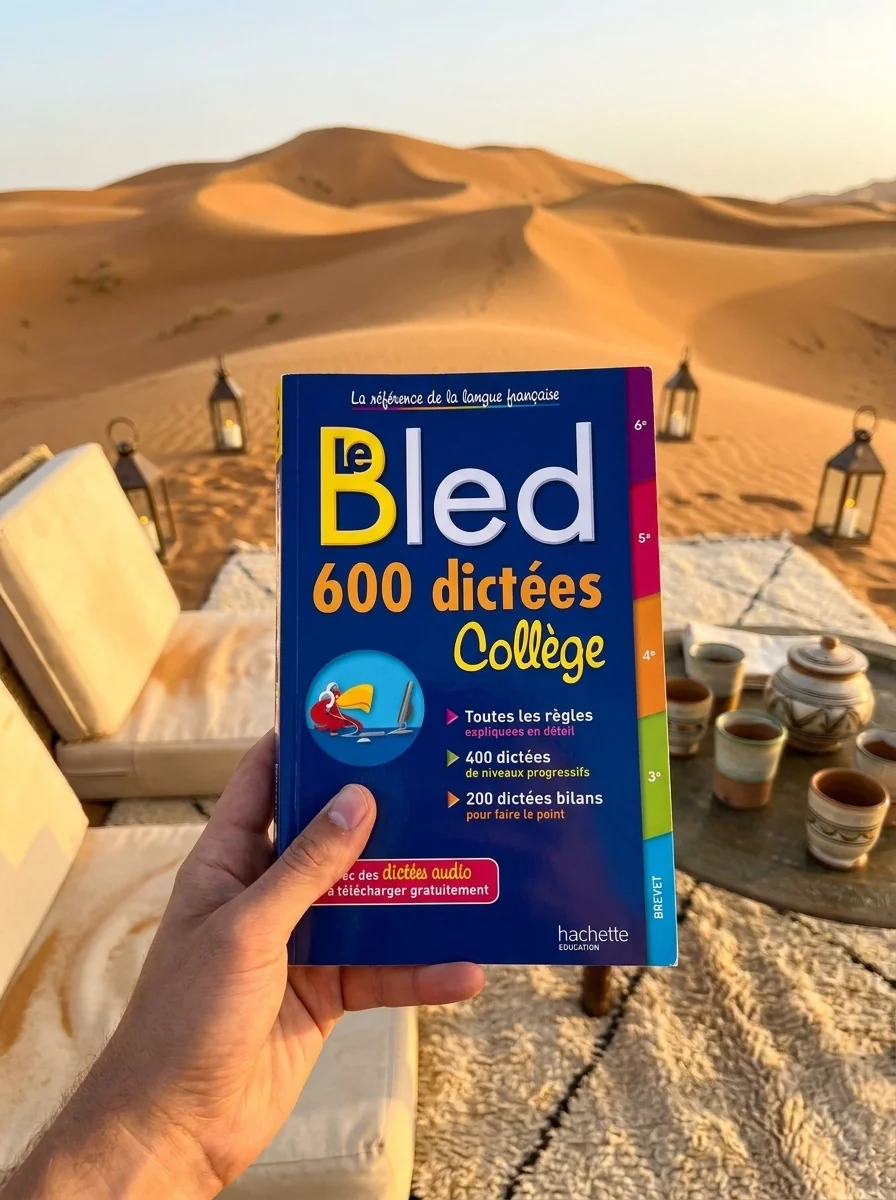 BLED 600 Dictees College — Isabelle de Lisle, обкладинка