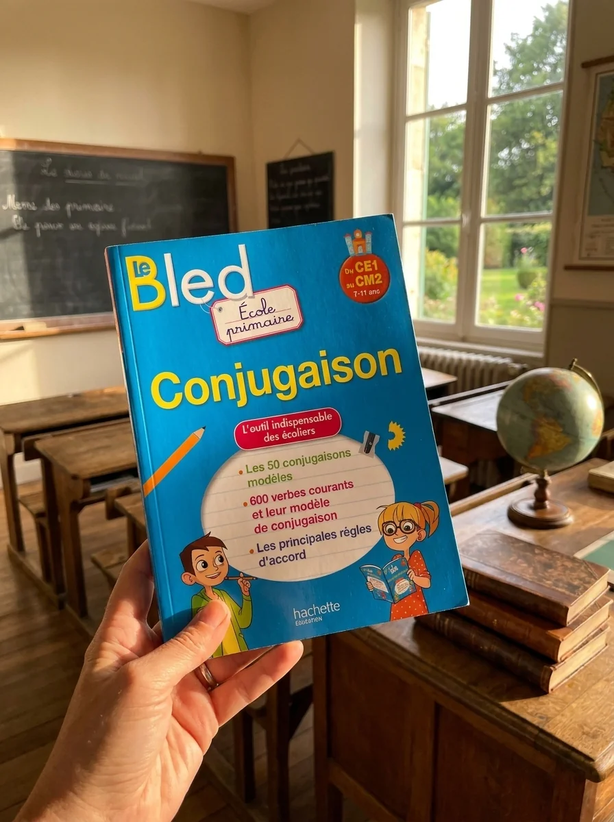 BLED Ecole Primaire Conjugaison — Daniel Berlion, обкладинка