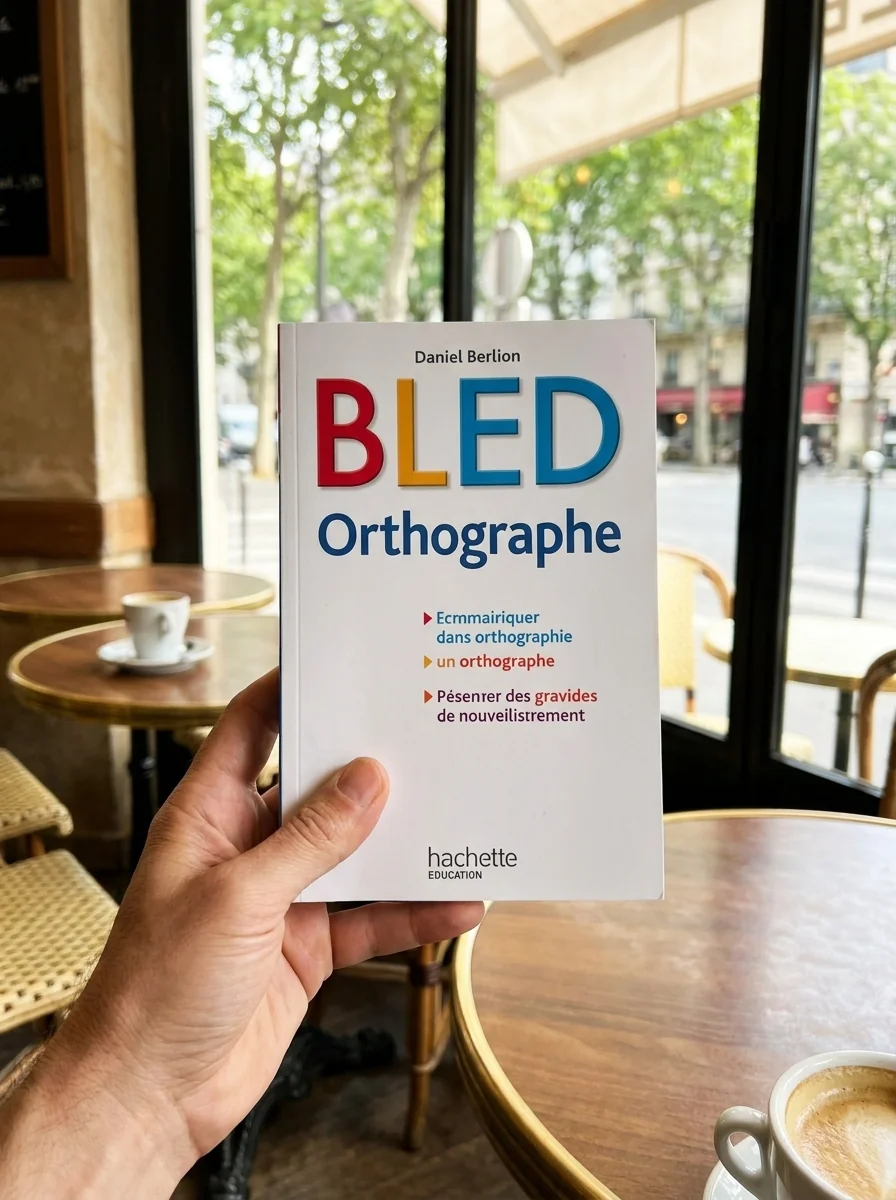 BLED Orthographe — Daniel Berlion, обкладинка