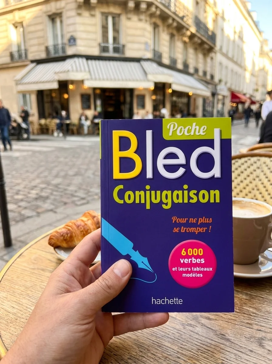 BLED Poche Conjugaison — Daniel Berlion, обкладинка