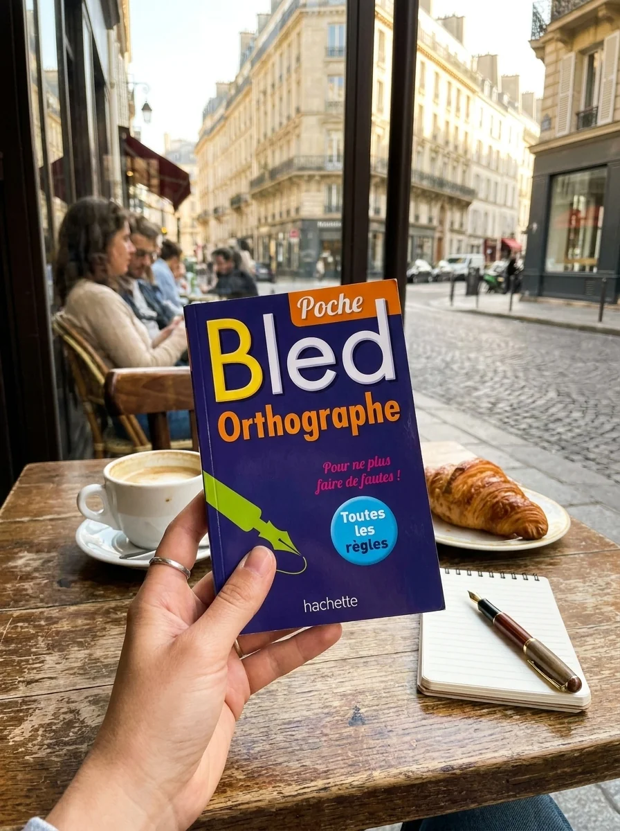 BLED Poche Orthographe — Daniel Berlion, обкладинка