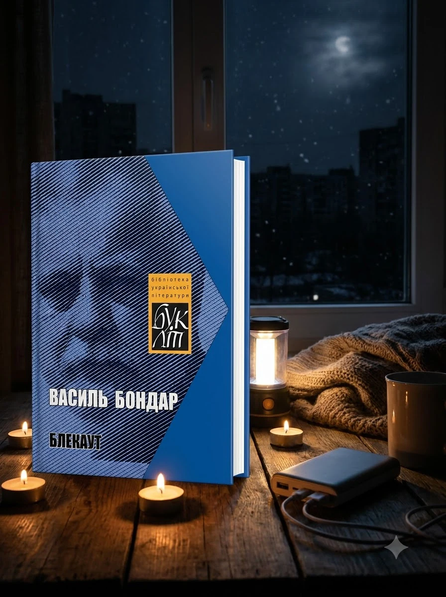 Блекаут — Василь Бондар, обкладинка