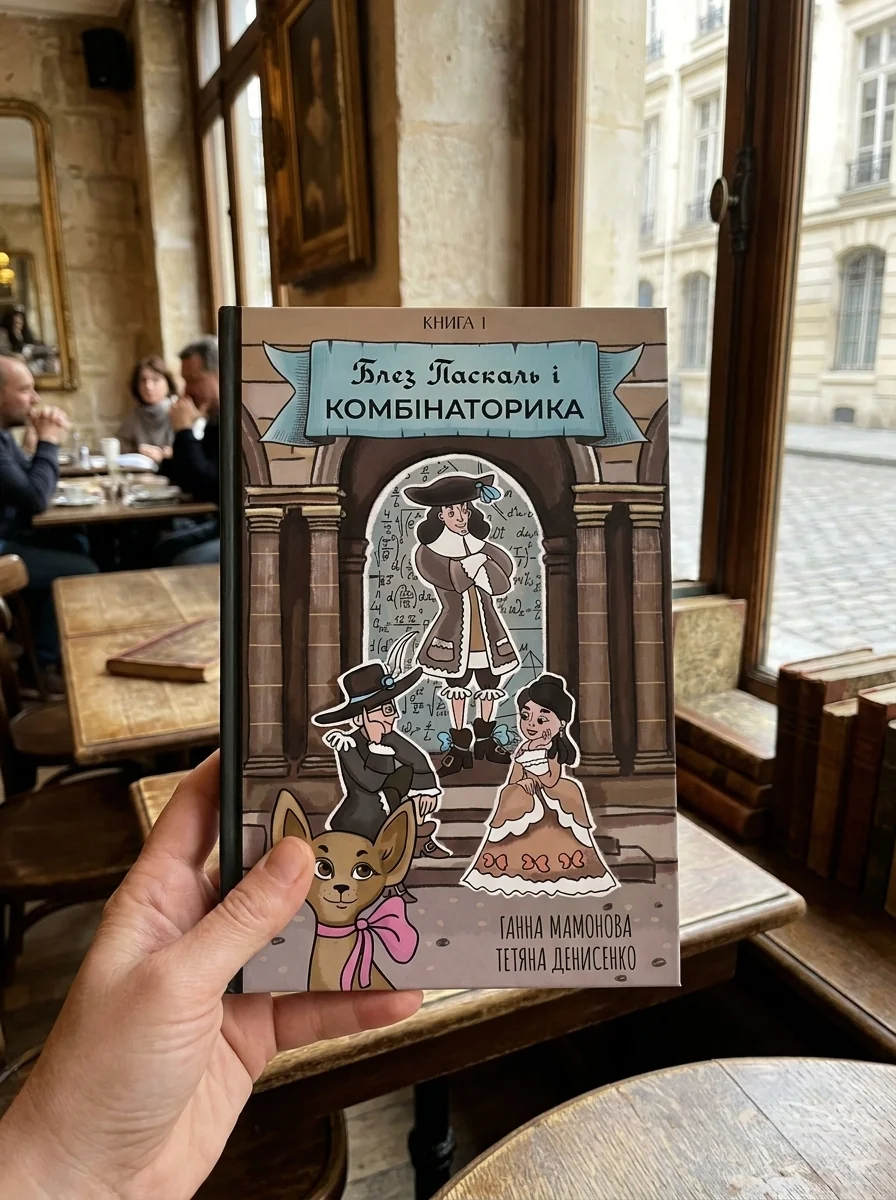 Блез Паскаль і Комбінаторика. Книга 1 — Нонфікшн комікси