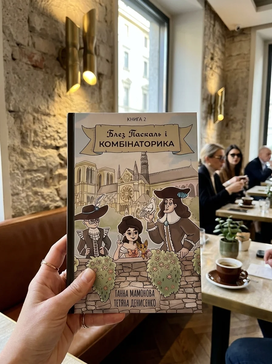 Блез Паскаль і Комбінаторика. Книга 2 — Нонфікшн комікси