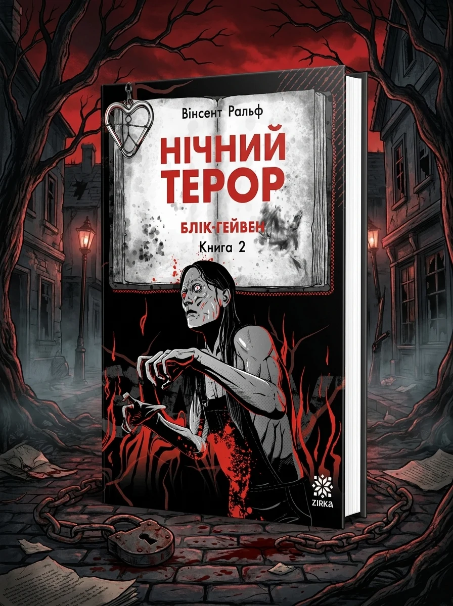 Блік-Гейвен. Нічний терор. Книга 2 — Фантастика та фентезі