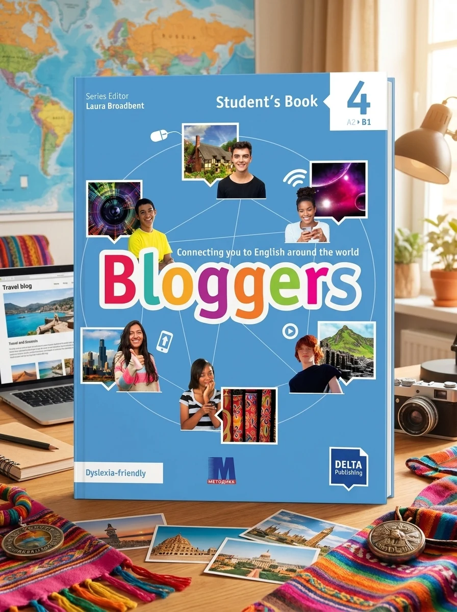 Bloggers 4. Student's book. B1 — Книги